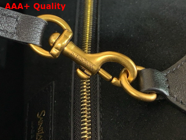 Saint Laurent Y Tote in Black Leather Replica