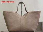 Saint Laurent Y Tote in Suede Dry Grain Replica