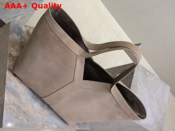 Saint Laurent Y Tote in Suede Dry Grain Replica