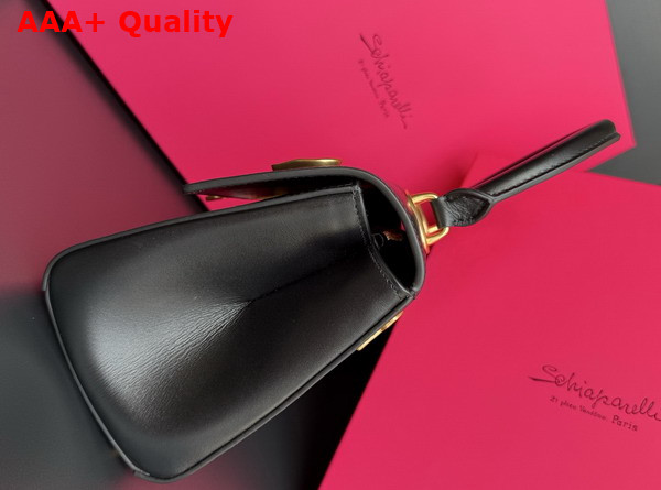 Schiaparelli Bijoux Secret Bag in Smooth Black Lambskin Replica