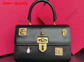 Schiaparelli Bijoux Secret Bag in Smooth Black Lambskin Replica