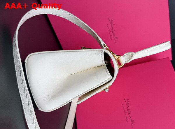 Schiaparelli Bijoux Secret Bag in Smooth Ecru Lambskin Replica