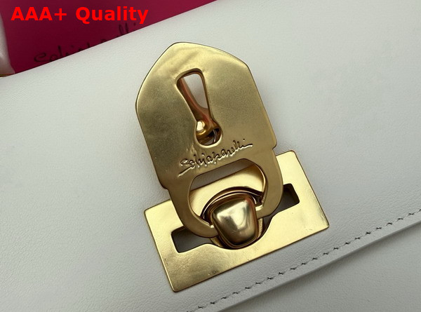 Schiaparelli Bijoux Secret Bag in Smooth Ecru Lambskin Replica