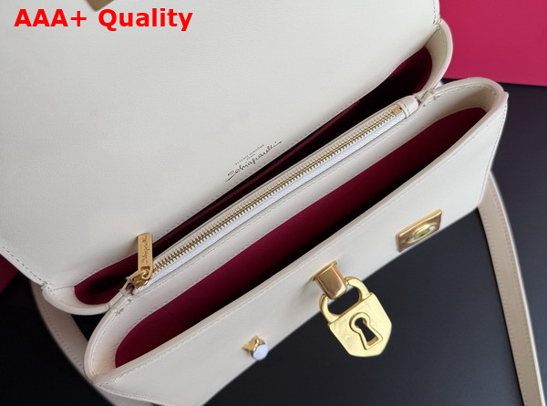 Schiaparelli Bijoux Secret Bag in Smooth Ecru Lambskin Replica