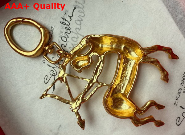 Schiaparelli Sagittarius Chaim in Hammered Brass Replica