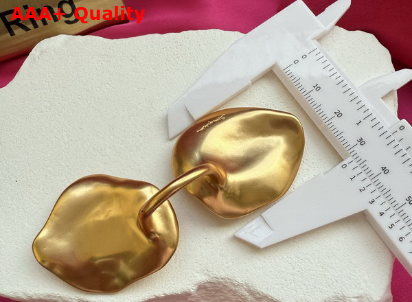 Schiaparelli Wink Ring in Hammered Gold Brass and Enamel Ring Replica