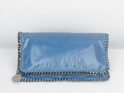 Falabella Evening Clutch in Blue for Sale