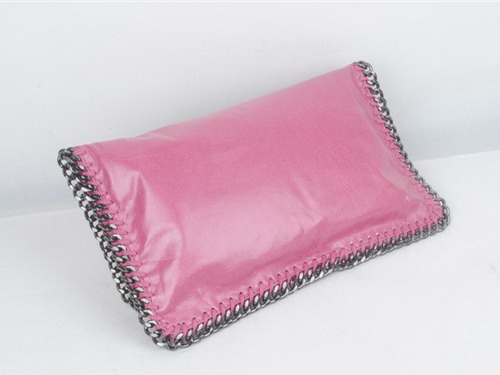 Falabella Foldover Clutch in Pink for Sale