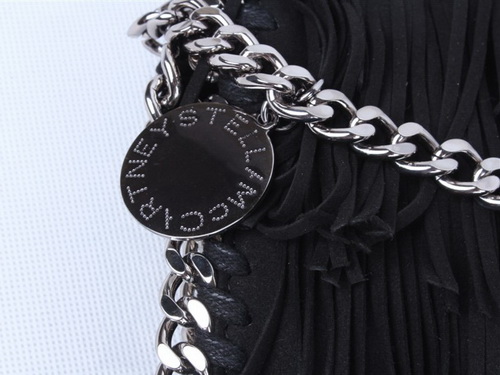 Falabella Fringe Shoulder Bag Black for Sale
