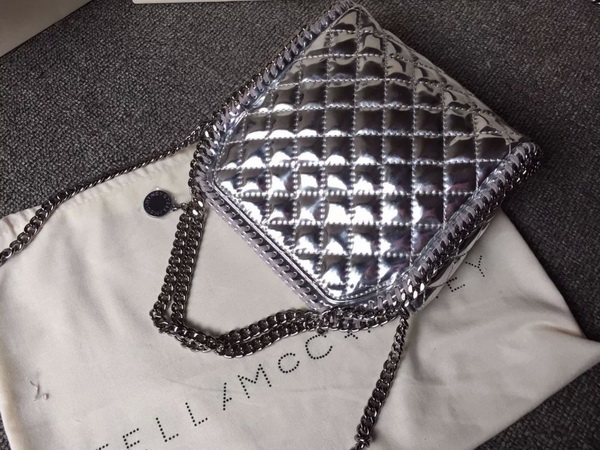 Falabella Quilted Metallic Tiny Tote Bag for Sale