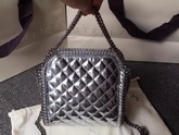 Falabella Quilted Metallic Tiny Tote Bag for Sale