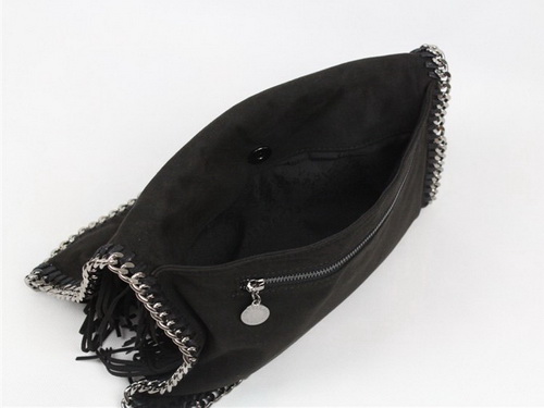 Fringed Falabella Clutch Black for Sale
