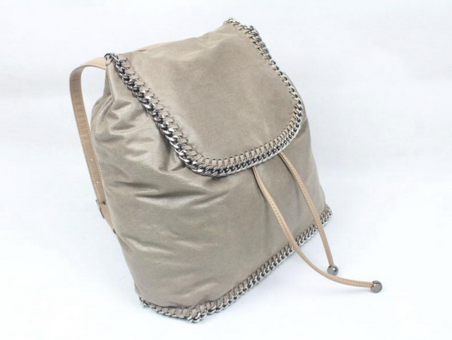 Stella Falabella Backpack Khaki for Sale