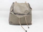Stella Falabella Backpack Khaki for Sale