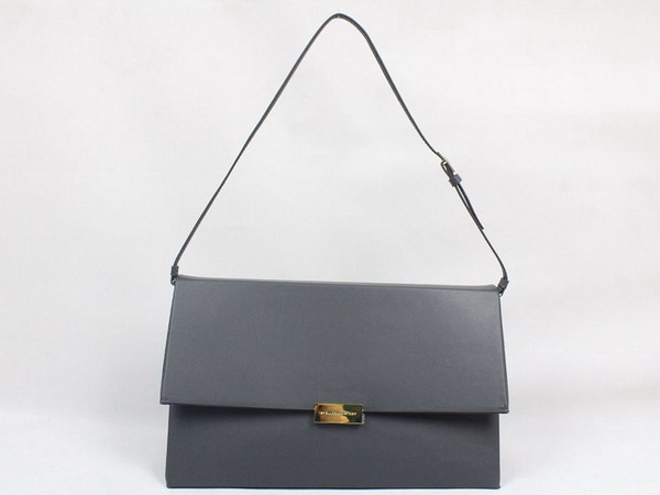 Stella McCartney Beckett Bag In Grey Patent Leather for Sale