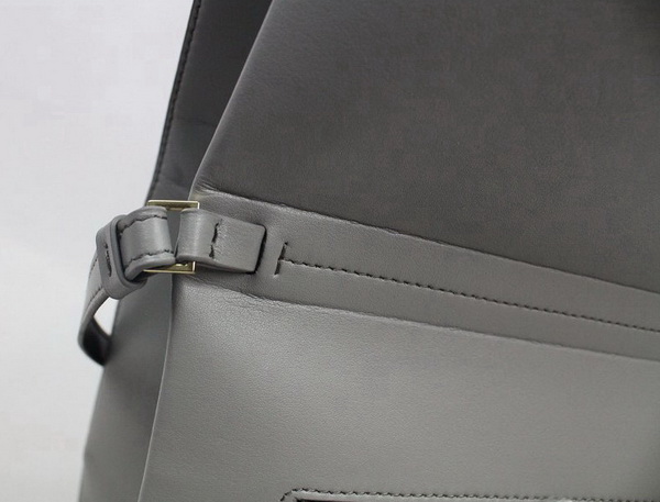 Stella McCartney Beckett Bag In Light Grey Patent Leather for Sale