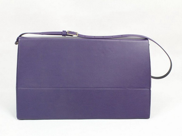 Stella McCartney Beckett Bag In Purple Patent Leather for Sale