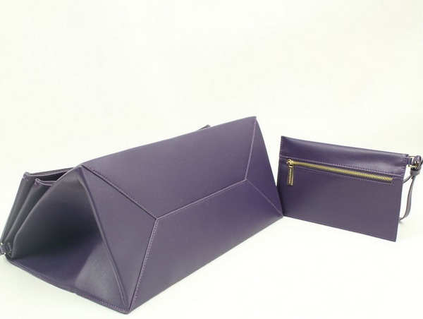Stella McCartney Beckett Bag In Purple Patent Leather for Sale