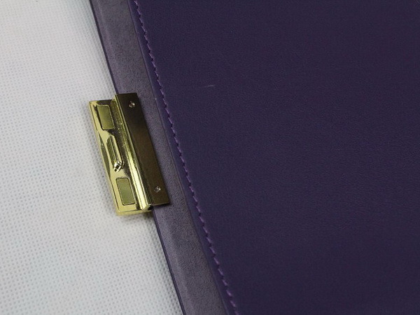 Stella McCartney Beckett Bag In Purple Patent Leather for Sale