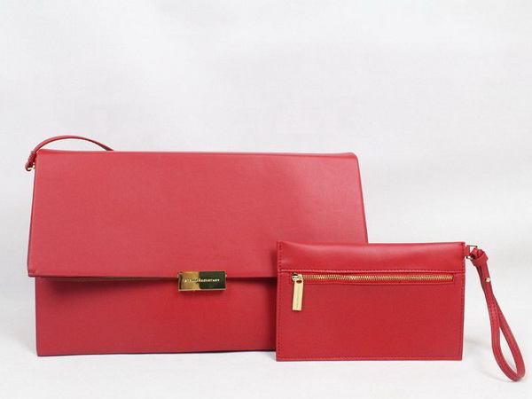 Stella McCartney Beckett Bag In Red Patent Leather for Sale