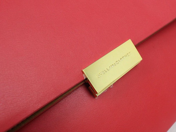 Stella McCartney Beckett Bag In Red Patent Leather for Sale