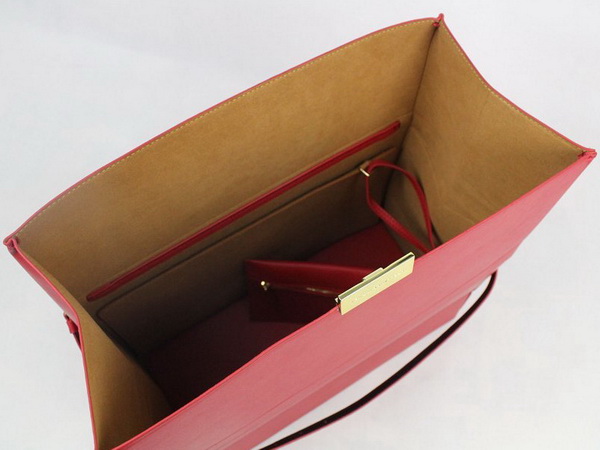 Stella McCartney Beckett Bag In Red Patent Leather for Sale