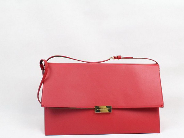 Stella McCartney Beckett Bag In Red Patent Leather for Sale