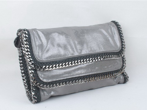 Stella McCartney Evening Clutch Silver for Sale