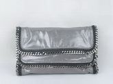 Stella McCartney Evening Clutch Silver for Sale