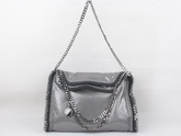 Stella McCartney Falabella Foldover Tote Silver for Sale