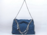 Stella McCartney Falabella Medium Tote Bag Blue for Sale