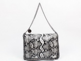 Stella McCartney Falabella Shoulder Bag Grey Snake for Sale