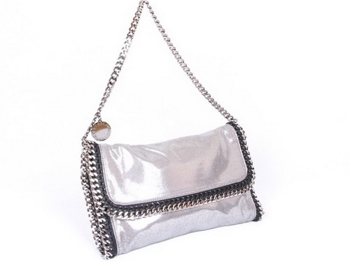 Stella McCartney Falabella Shoulder Bag Silver for Sale