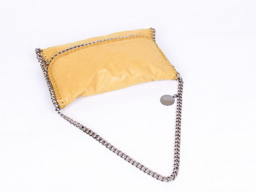 Stella McCartney Falabella Shoulder Bag Yellow for Sale