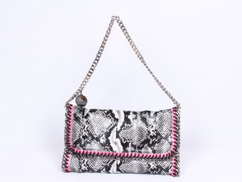 Stella McCartney Faux Python Falabella Shoulder Bag for Sale