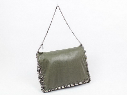 Stella McCartney Shoulder Bag Army Green for Sale