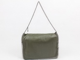 Stella McCartney Shoulder Bag Army Green for Sale