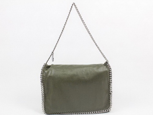 Stella McCartney Shoulder Bag Army Green for Sale