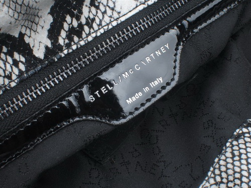 Stella McCartney Snake Print Falabella Tote Grey for Sale