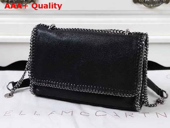 Stella Mccartney Falabella Black Chain Shoulder Bag Replica