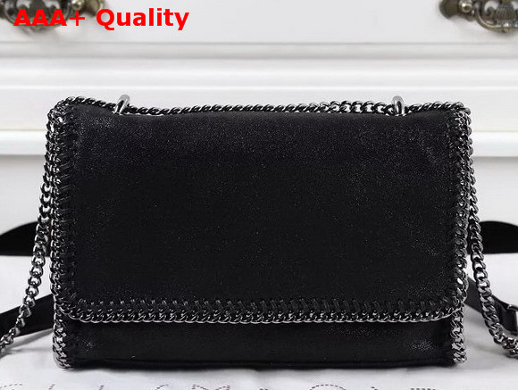 Stella Mccartney Falabella Black Chain Shoulder Bag Replica