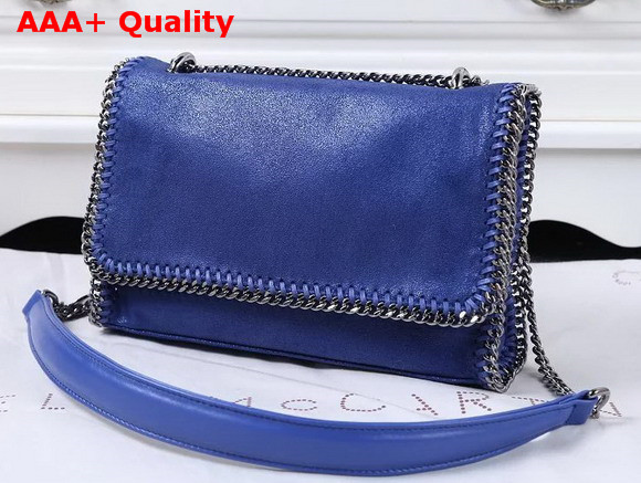 Stella Mccartney Falabella Blue Chain Shoulder Bag Replica