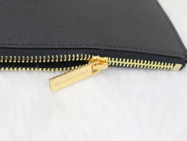Stella Mccartney Superhero Small Zipped Clutch Black for Sale