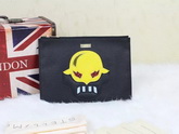 Stella Mccartney Superhero Small Zipped Clutch Black for Sale