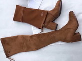 Stuart Weitzman Tieland Boot Brown Suede For Sale