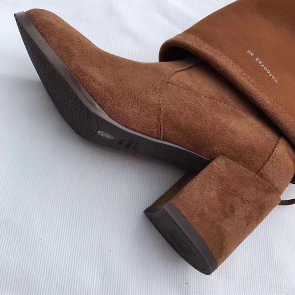 Stuart Weitzman Tieland Boot Brown Suede For Sale