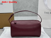 The Row 90s Bag Borgogna Leather Replica