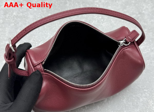 The Row 90s Bag Borgogna Leather Replica
