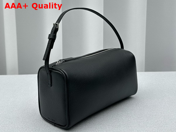 The Row 90s Bag in Black Grained Calfskin Replica