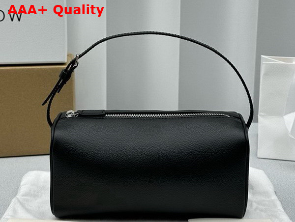 The Row 90s Bag in Black Grained Calfskin Replica